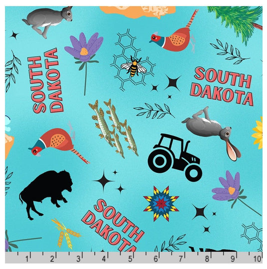 Quilting Across the Dakotas Tossed (South Dakota)