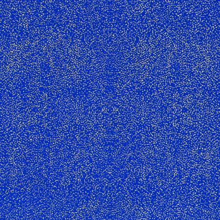 Silver Metallic Foil Over Dyed Solid Cotton Royal