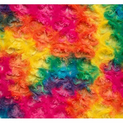 Cuddle Luxe Rainbow Rose 60"