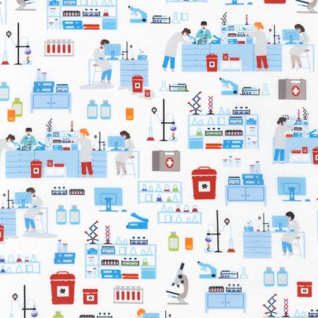 White Frontline Heroes Nurses & Doctors Digitally Printed