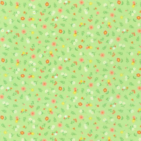 Cuddly Countryside Flowers Green