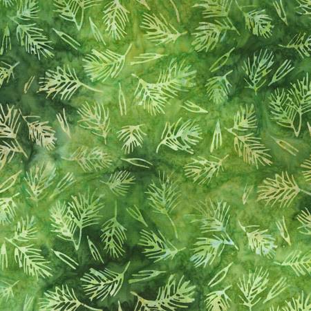 Woodland Wonders Batik Pine Sprigs Evergreen