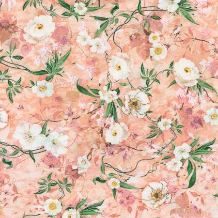 Serene Dream Blossoms Peach