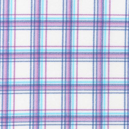 Plaid Foxglove Mammoth Flannel Junior
