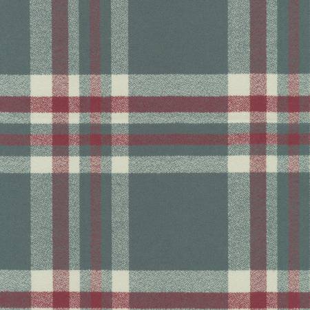 Plaid Dolphin Mammoth Flannel