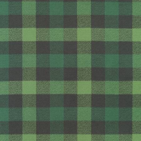 Plaid Sage Mammoth Flannel