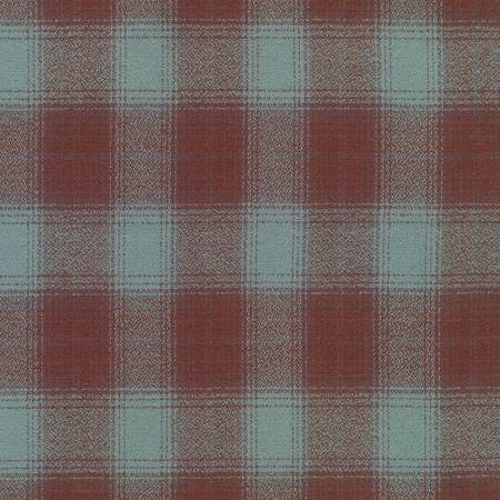 Plaid Currant Mammoth Flannel