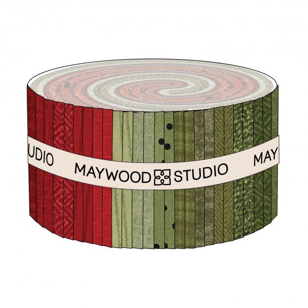 Woolies Flannel Holiday Warmth Jelly Roll