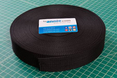 Polypro Webbing 1in Black