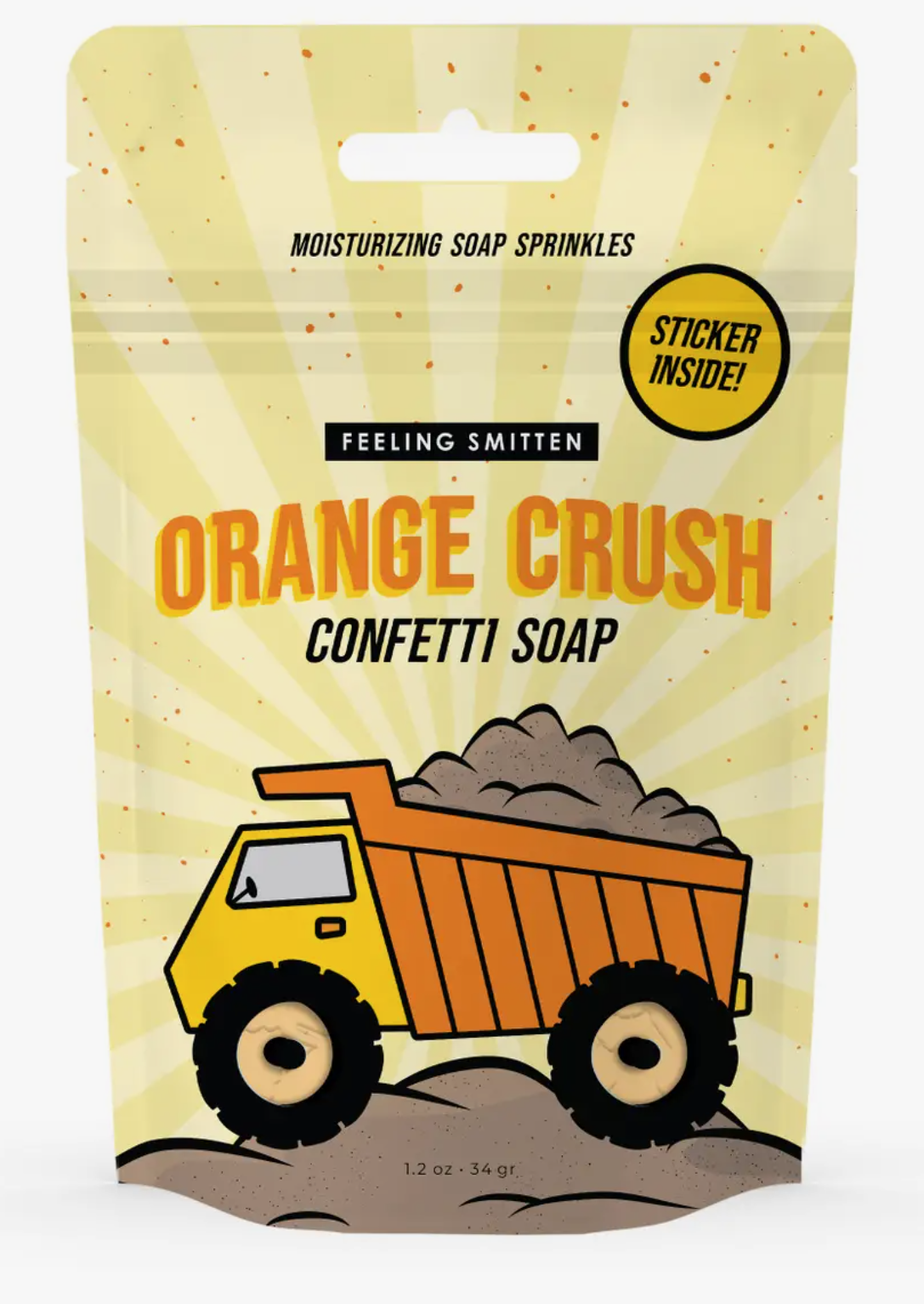 Orange Crush Confetti Soap