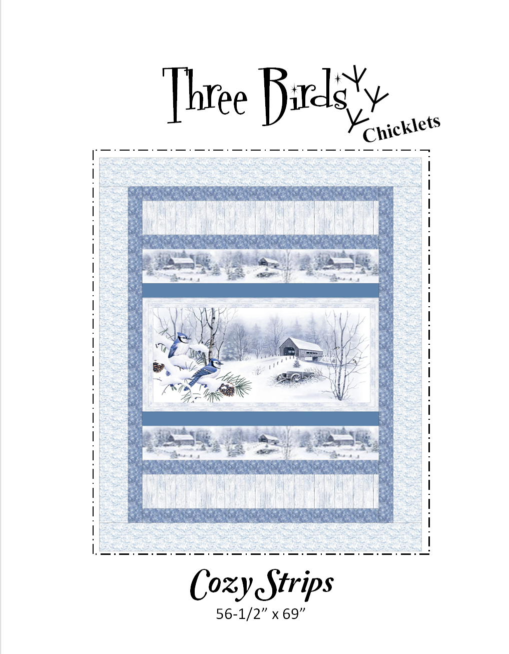 Cozy Strips Pattern