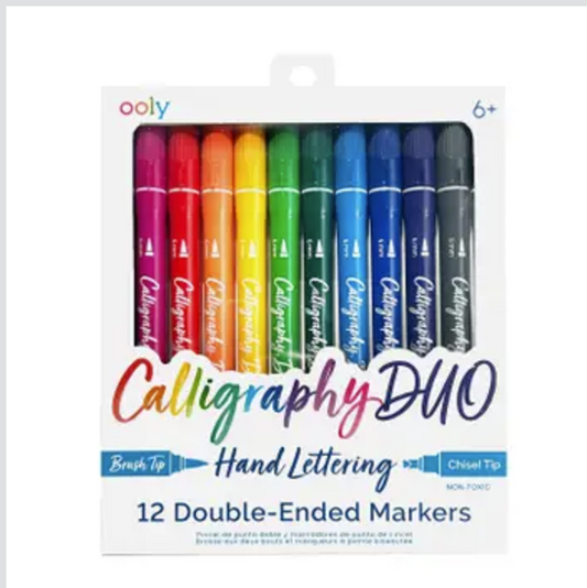 Calligrapghy Duo Markers - Set of 12