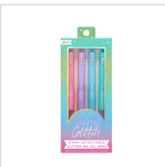 Oh My Glitter! Gel Pens - Set of 4