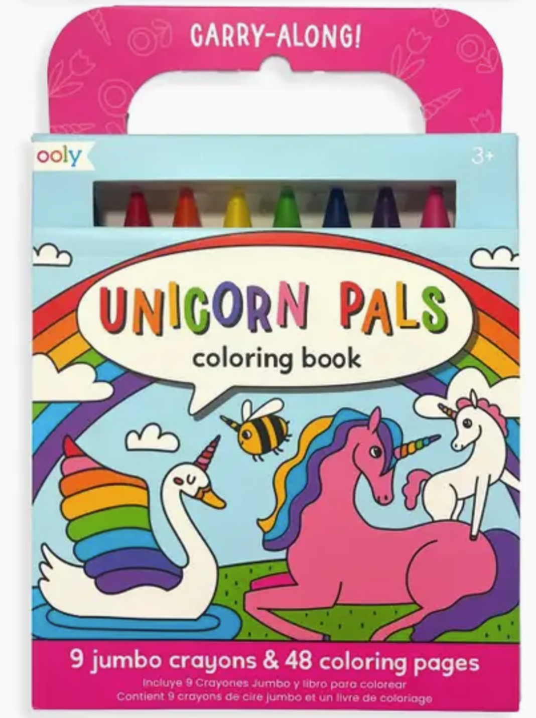 Carry Along Coloring Book Unicorn Pals