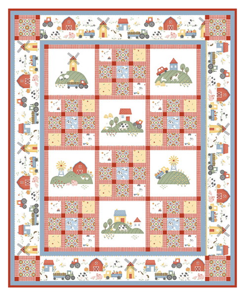 Fields and Fences Pattern