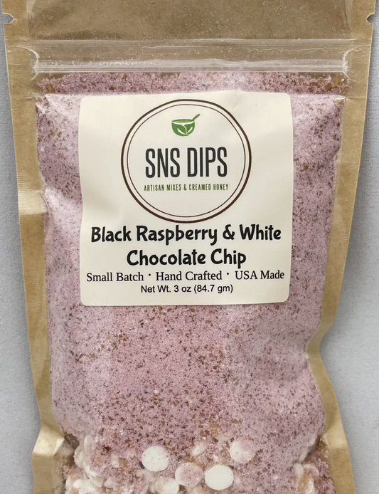 Black Raspberry & White Chocolate Chip Dip Mix