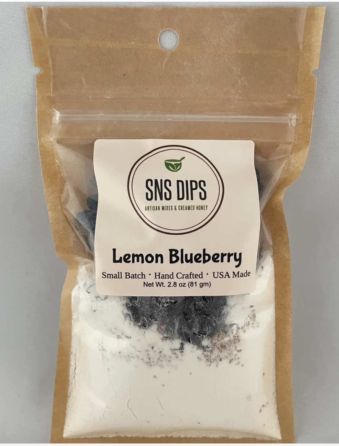 Lemon Blueberry Dip Mix