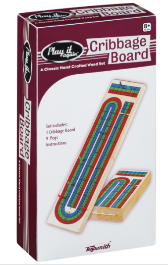Triple Track Cribbage Board
