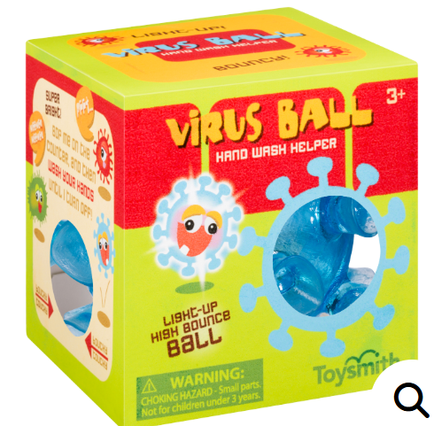 Virus Ball Hand Wash Helper
