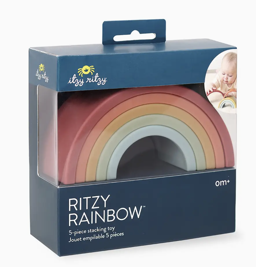 Itzy Ritzy- Ritzy Rainbow Stacking Toy