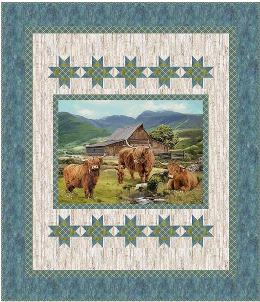 Highland Stars Kit 64" x 76"