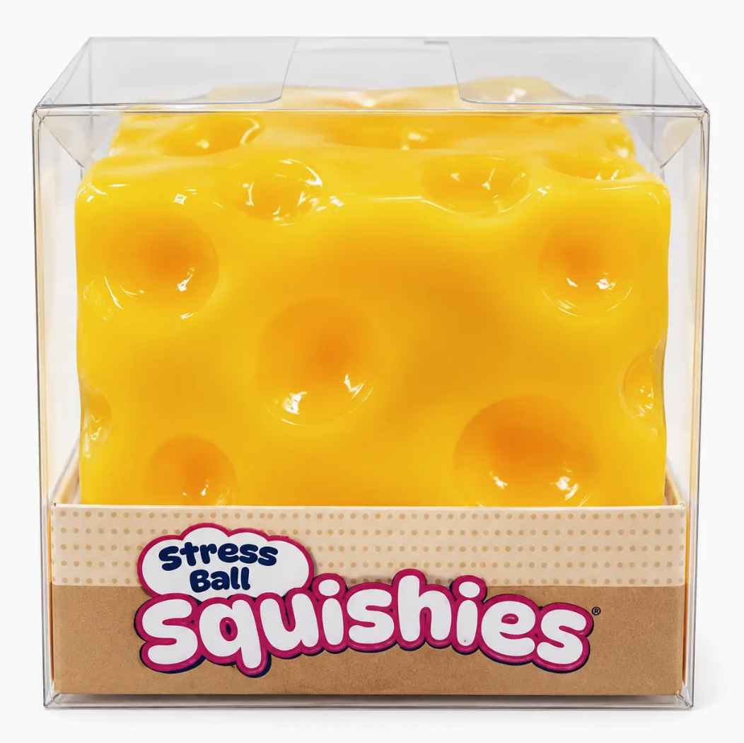 Stress Ball Squishies Cheese Block