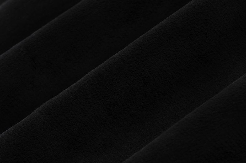 Black Solid 90" Shannon Cuddle