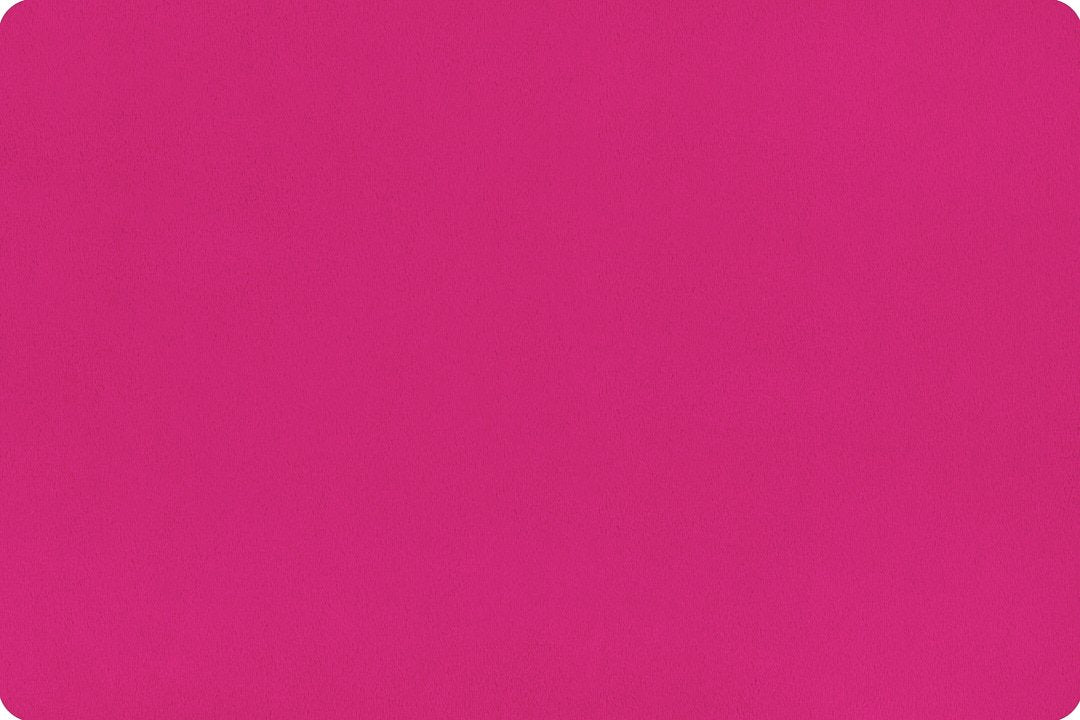 Cerise Solid 90" Shannon Cuddle
