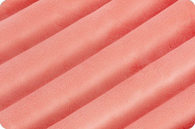 Coral Solid 90" Shannon Cuddle