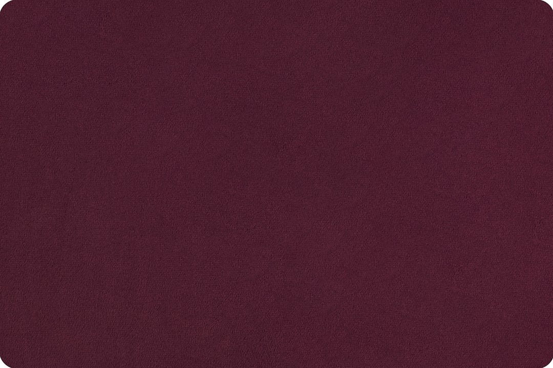 Plumwine Solid 90" Shannon Cuddle