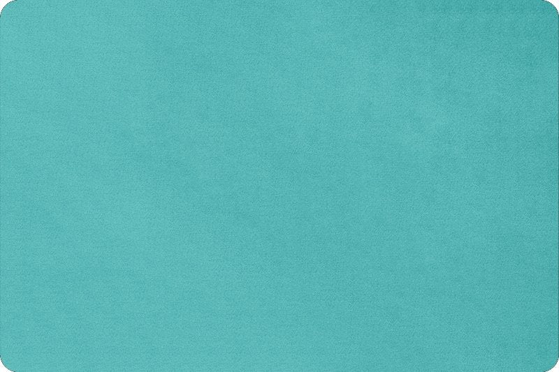 Teal Solid 90" Shannon Cuddle