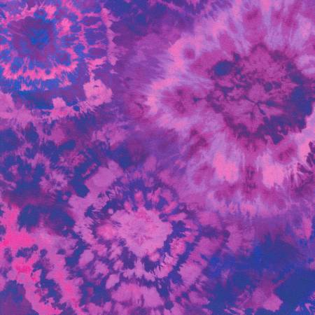 Tie Dye Orchid 108" widebacking