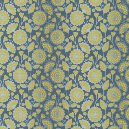 Silverstone Flowers Pewter w/Metallic - copy