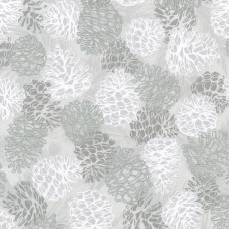Winterstone Pinecones Fog w/Metallic