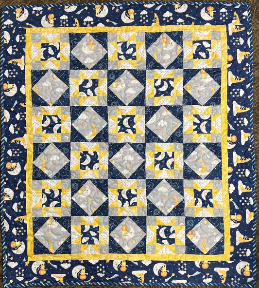 Small Quilt #1 Kit 36" x 42" Baby's Adventure