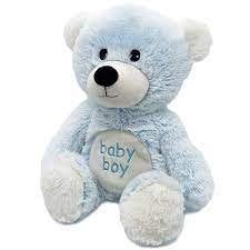 13" Warmies Baby Boy Bear