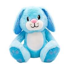 10" Blue Bunny Blueberry Scented with Name