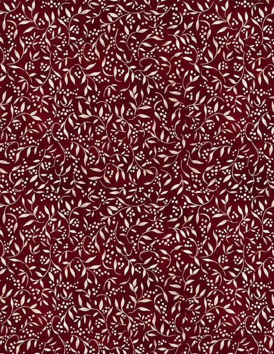 Proud Rooster Burgundy Leaf