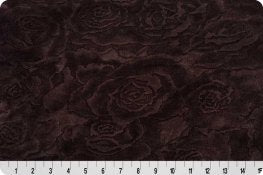 90" Cuddle Rose Burnout Chocolate