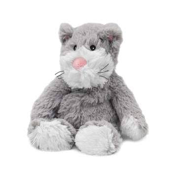 9" Warmies Grey Kitty