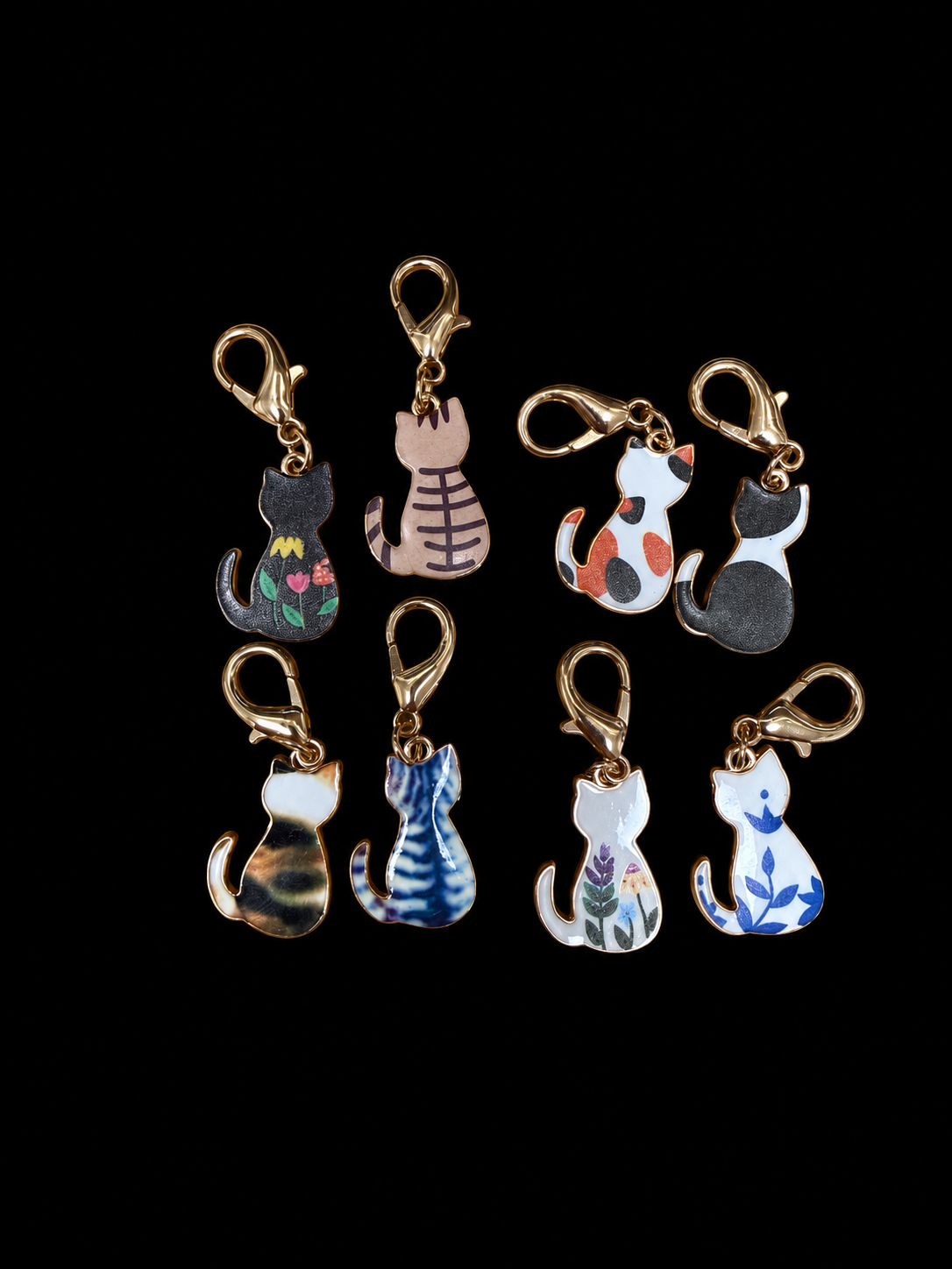 Cat Charms Misc. Colors (each)
