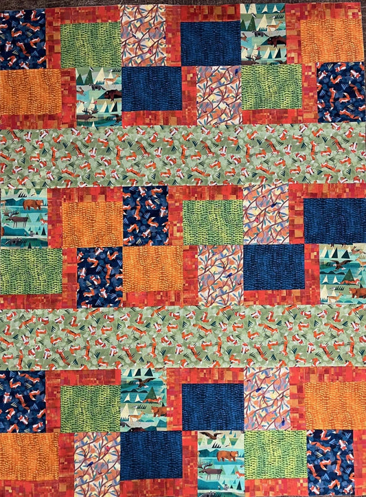 Foxy Kit 48" x 64"