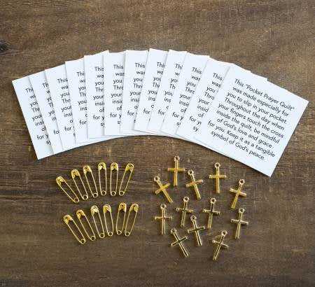 Pocket Prayer Quilt Pack (Gold)