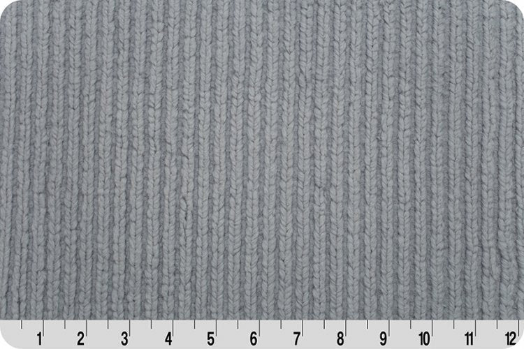 Luxe 60" Cuddle Chenille Steel