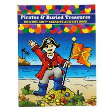 Do-A-Dot Pirates & Buried Treasure Coloring Book