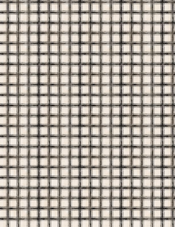 Proud Rooster Plaid Black/Ivory