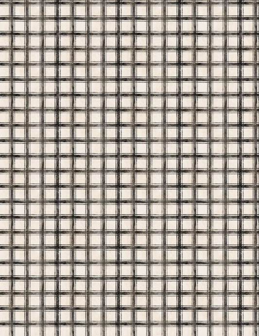 Proud Rooster Plaid Black/Ivory