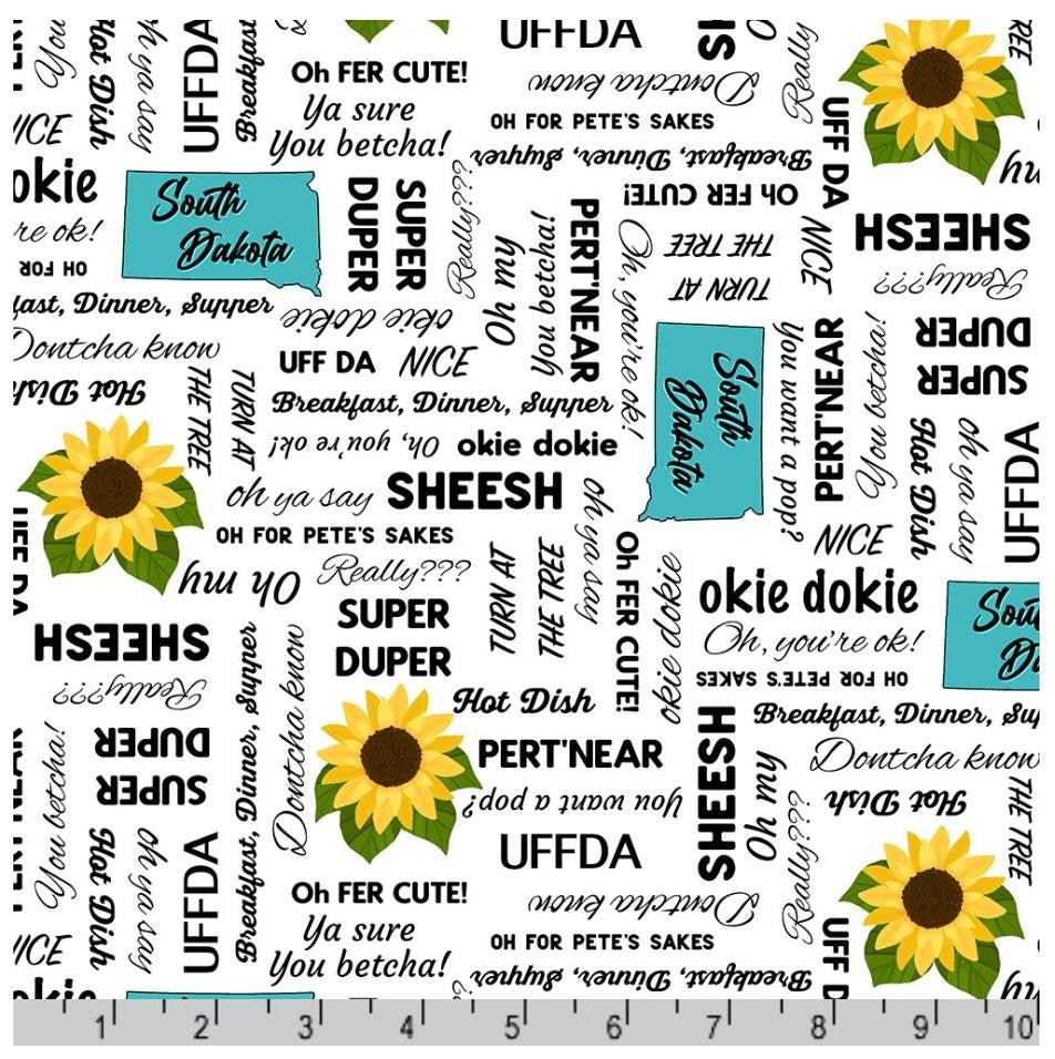 Quilting Across the Dakotas Words (South Dakota)