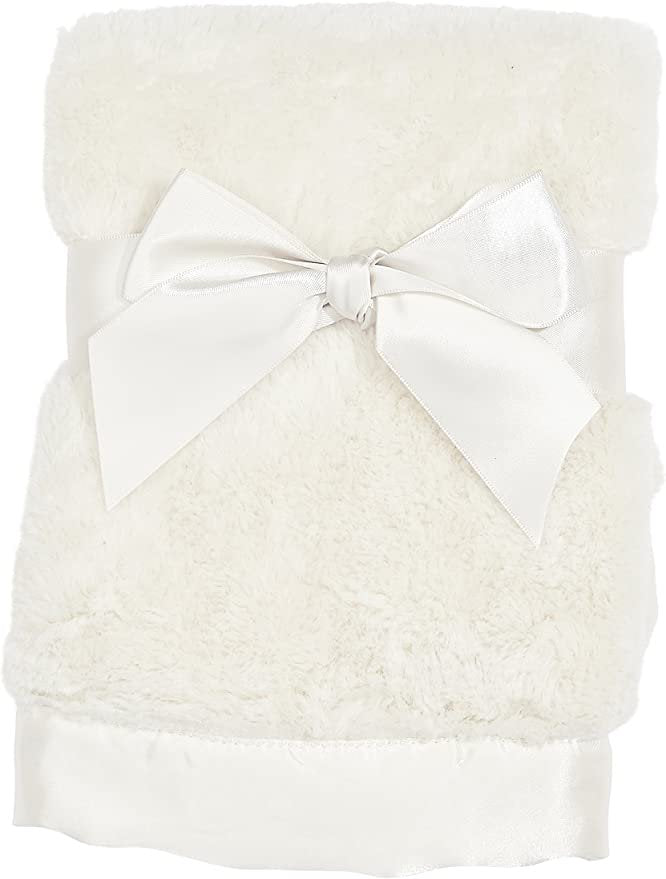 Silky Soft Security Blanket Cream 16x16