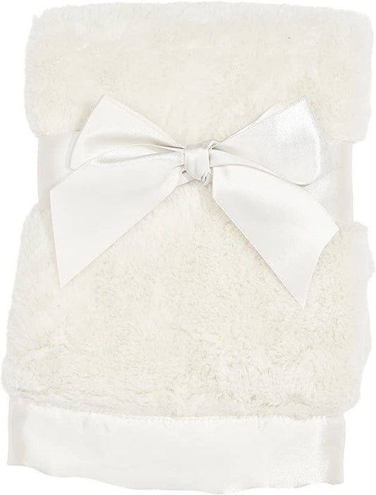 Silky Soft Security Blanket Cream 16x16